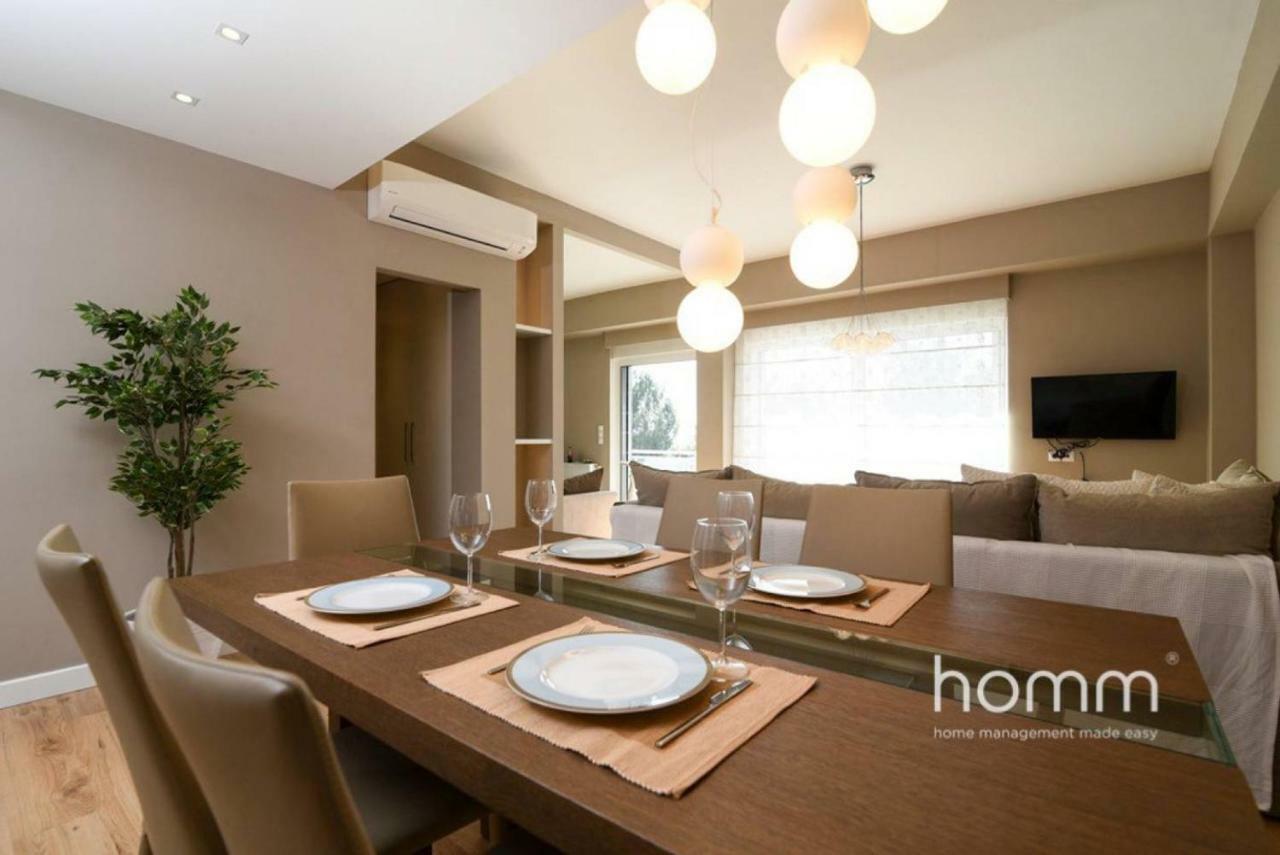 142M² Bright Alimos Apartment With Marina View Экстерьер фото