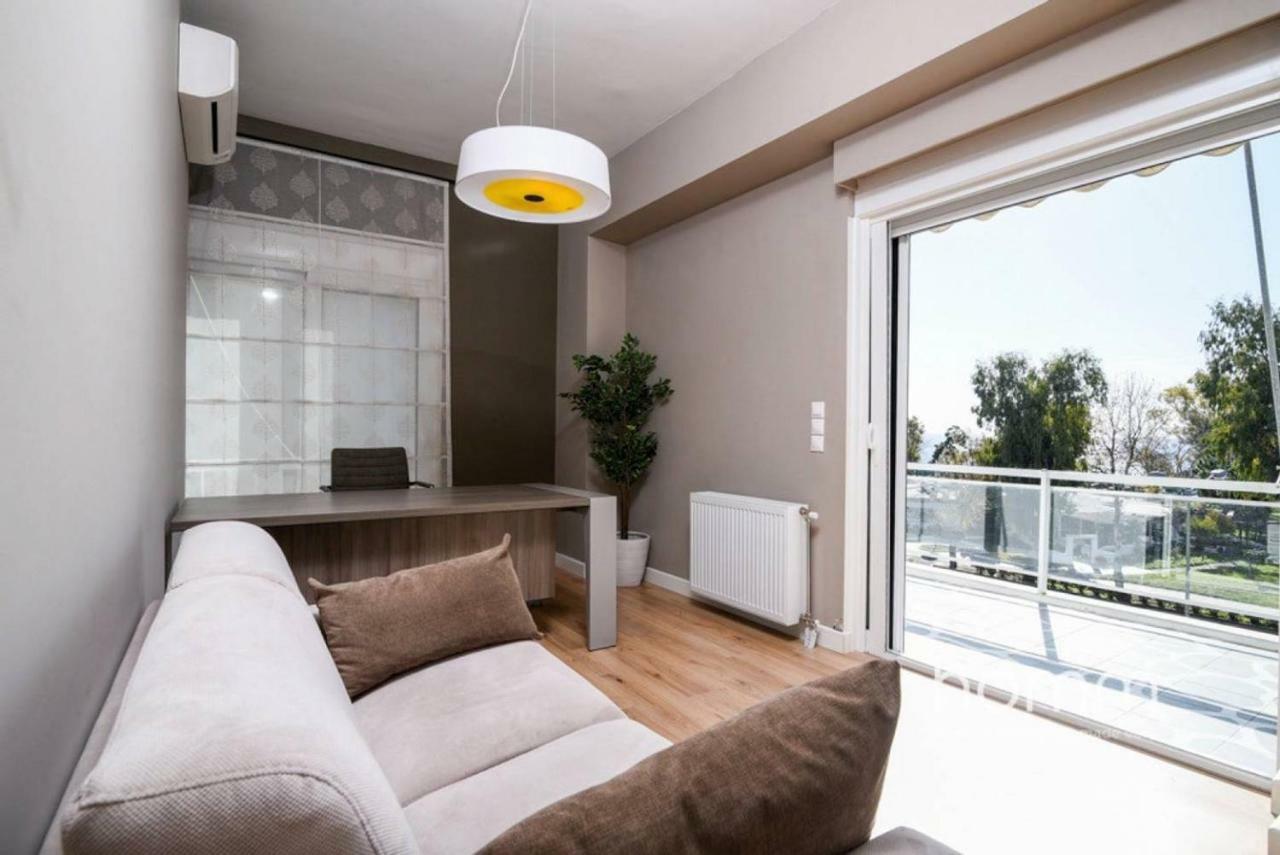 142M² Bright Alimos Apartment With Marina View Экстерьер фото